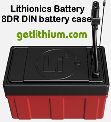 8D lithium ion deep cycle battery