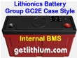 Lithionics Battery 12 Volt lithium-ion high performance lightweight battery with BMS for RV, sailboats, yachts, car, truck, marine and solar power systems