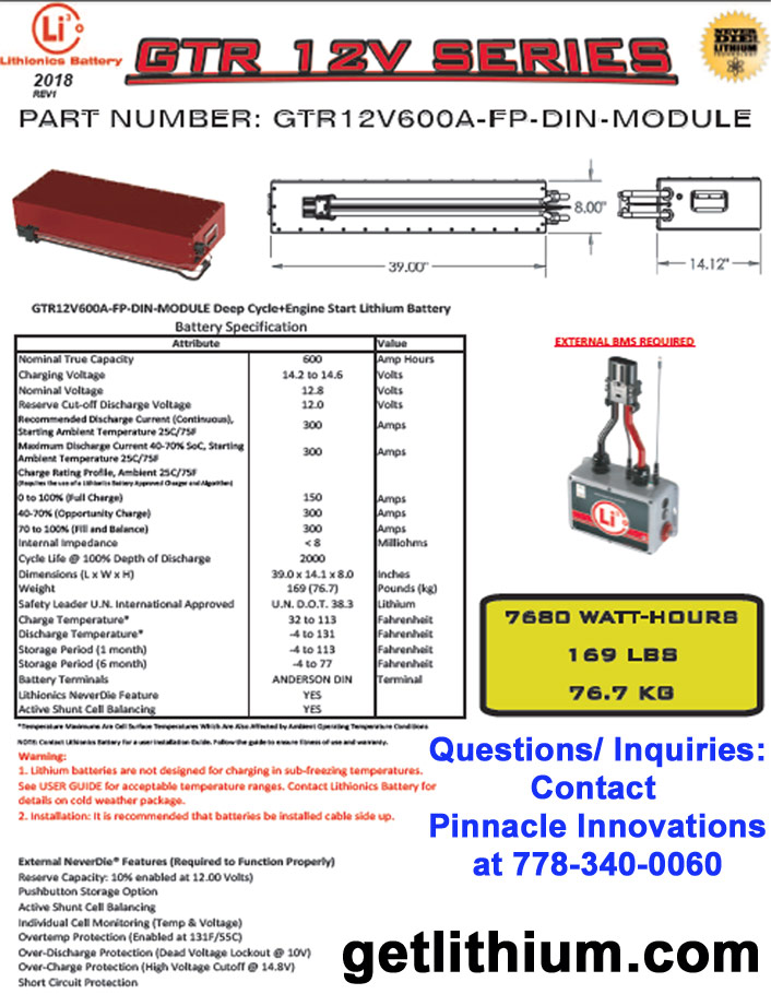 deep cycle and engine starting lithium-ion battery: light weight, super safe, powerful and compact lithium ion battery