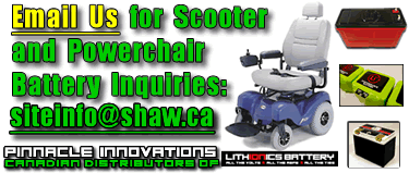 Click here to email us about power wheelchair and scooter batteries...
