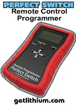 Click here for a larger image of the remote control programmer