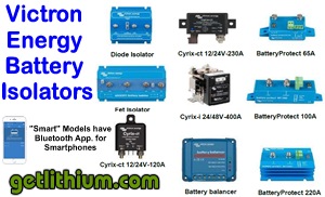 Victron Energy Battery Isolator Diode systems for RV and Marine