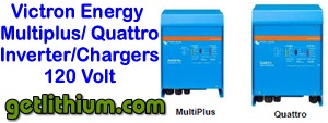 Victron Energy 120 Volt AC Multiplus and Quattro Inverter Chargers for RV and Marine