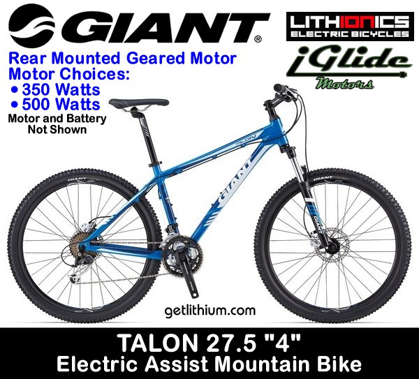giant pedal assist mountain bike