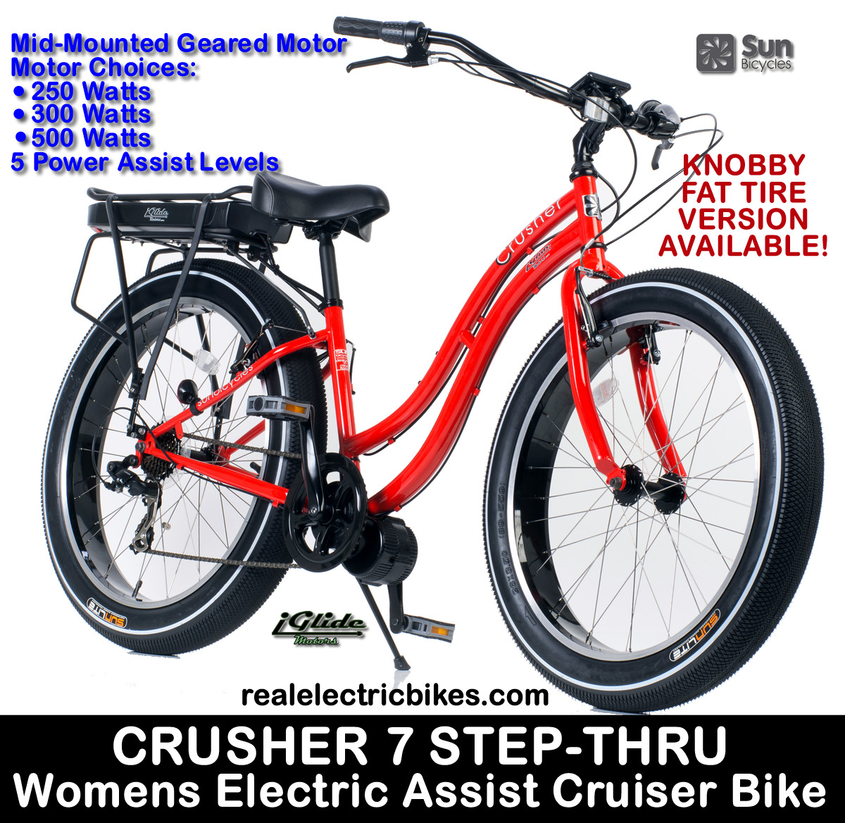 womens electric cruiser bike