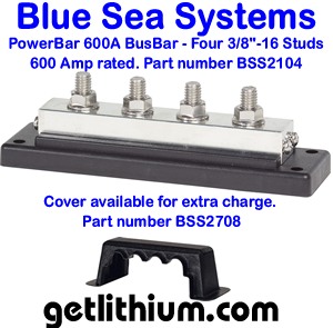4 Blue Sea Marine Grade Waterproof Battery Terminal Boots