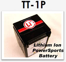 Lithium-ion powersports replacement battery