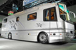 Luxury Recreational Vehicle coaches with high power needs really benefit from our lithium ion batteries