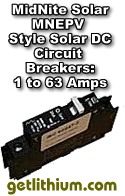 Midnite Solar DC circuit breakers