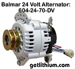 Balmar 24 Volt 70 Amp alternator kit