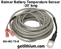 Balmar battery temperature sensor cable kit