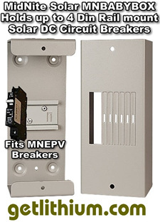 MidNite Solar DC solar circuit breaker box