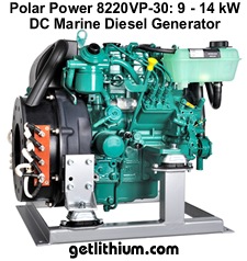 Polar Power DC output diesel electricity generators for hybrid electric systems for RV, Marine, Cabins, Residential, Commercial and Canadian Oil and Gas Industry Drilling and Pipeline Projects utilizing Solar and Wind Power.