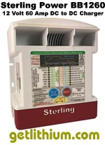 Click here for a larger image of the Sterling Power battery to battery DC charger