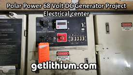 Click on the image for a larger picture of this Polar Power 20kW DC diesel generator snowplow railway project