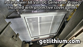 Click on the image for a larger picture of this Polar Power 20kW DC diesel generator snowplow railway project