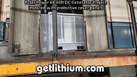 Click on the image for a larger picture of this Polar Power 20kW DC diesel generator snowplow railway project