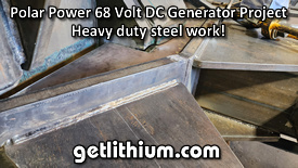 Click on the image for a larger picture of this Polar Power 20kW DC diesel generator snowplow railway project