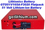 Lithionics Battery GTO Series UL Approved 51 Volt 165 Amp hour lithium-ion high performance lightweight battery module for RV, sailboats, yachts, marine, solar energy storage and more