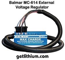 Balmar MC-614 external Voltage regulator for high output marine and RV alternators