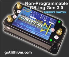 Perfect Switch POWER-GATE Non-programmable OR'ing Diode system