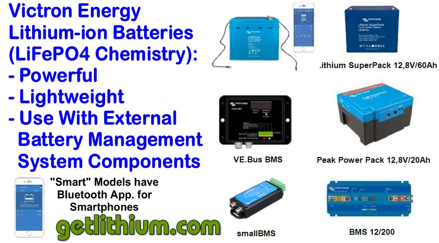 Victron Energy Batteries: high quality RV, Marine and Solar Panel System  Deep Cycle AGM, GEL, Telecom, Lithium-ion Batteries and BMV Series Battery  Monitors.