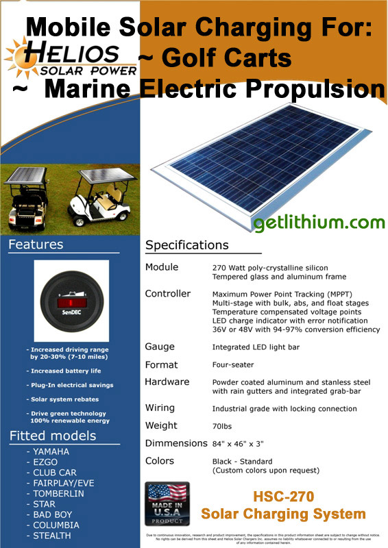 Solar Power Panels for Golf Carts: custom spec ... fairplay wiring diagram 