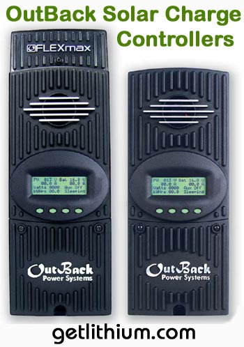 OutBack Power Systems FLEXmax Solar Charge Controllers for "off Grid" Solar Power Systems