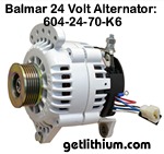 Balmar 24 Volt 70 Amp alternator kit