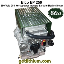 Click here for the Elco EP-250 high efficiency electric marine propulsion motor