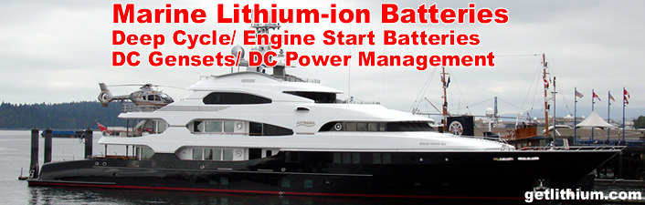 Marine Deep Cycle 
		House Power Batteries & Diesel Engine 
		Starting Batteries house power and engine 
		cranking batteries for yachts, boats and 
		sailboats.